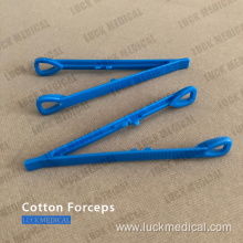 Medical Cotton Forceps Plastic Tweezers